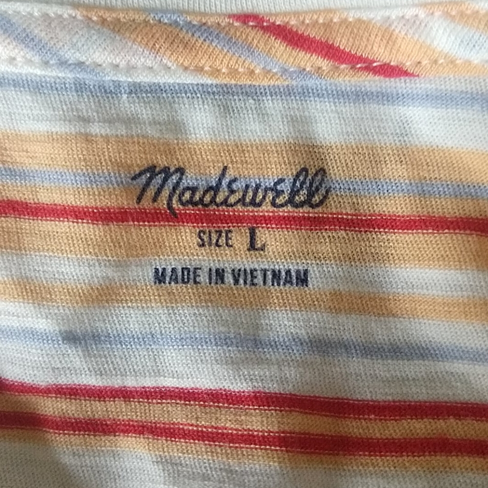 Madewell Whisper Cotton Pocket Tank Top - Picture 7 of 8